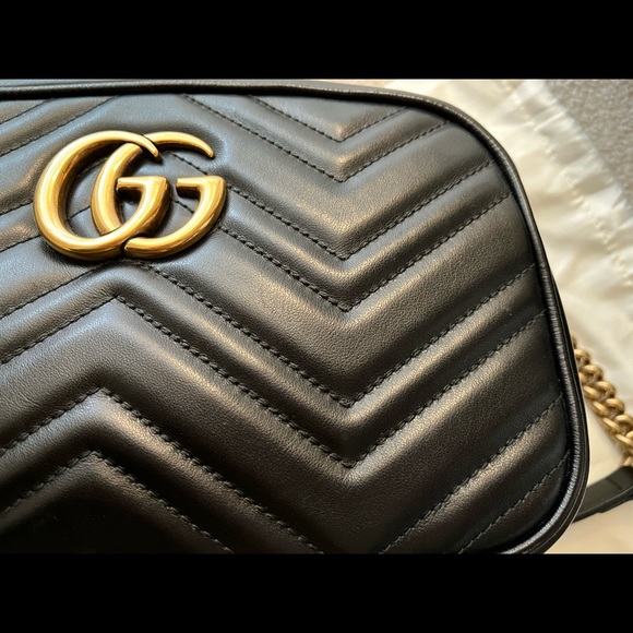 SOLD - Gucci GG Marmont Small Matelassé Shoulder Bag - Picture 5 of 10